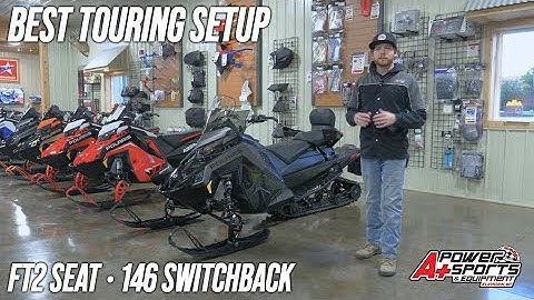 Best Polaris Snowmobile Touring Setup - Lock & Ride FT2 Seat with the 146 Switchback XC