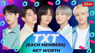 Txt's net worth | kpop txt's net worth | Txt's each individual net worth