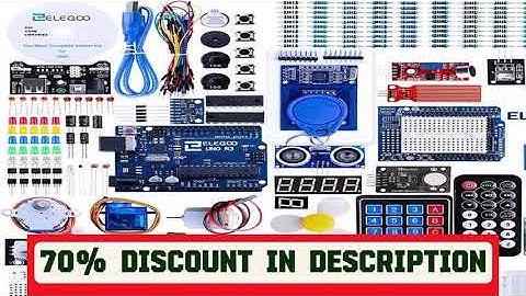 A must-have product! ELEGOO UNO R3 Project Most Complete Starter Kit with Tutorial Compatible with