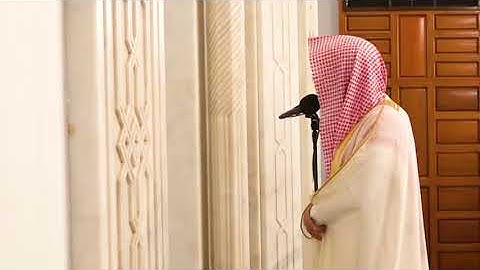 الليلة السادسة والعشرون تراويح 1442 من سورة الدخان - الجاثية - الأحقاف لفضيلة الشيخ د/ ياسر المرعشي