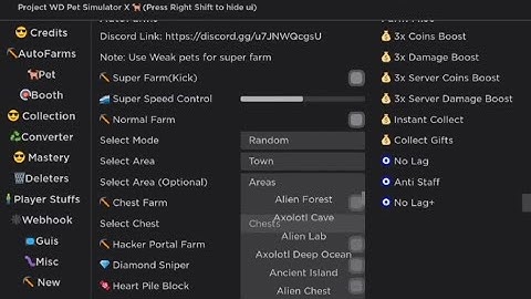 Project-WD Pet Simulator X 🐾 *OP* Script Working | #roblox, Fluxus, Hydrogen, Arceus x