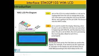 Interfacing STM32F103 with LCD - class1
