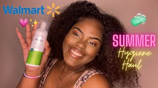 HUGE WALMART☀️ SUMMER ☀️ HYGIENE &amp; SELFCARE HAUL |  *affordable* 🧼 2021 ✨