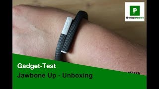 Jawbone Up -- Armband Fitness Tracker - Unboxing und kurz erklärt