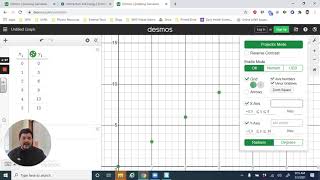 Graphing Physics Data Using Desmos Profile