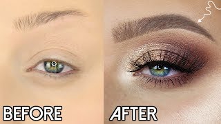 EASY BROW TUTORIAL | HOW TO FILL IN YOUR EYEBROWS - Only 2 Products!! screenshot 3