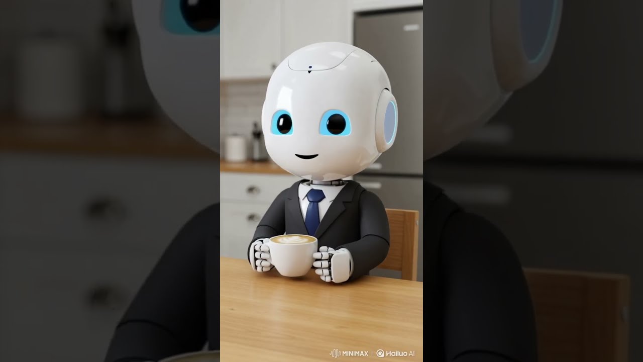 AI Whimsy Day In My Life A Cute Robot 