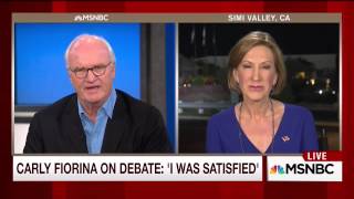 Information Carly Fiorina joins MSNBC’s Morning Joe and talks with Mike Barnicle (17 September 2015) News