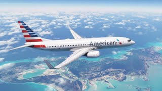 Cruisin Over The Bahamas 🏝️ | Miami to Dominican Republic | PMDG Boeing 737-800 | MSFS