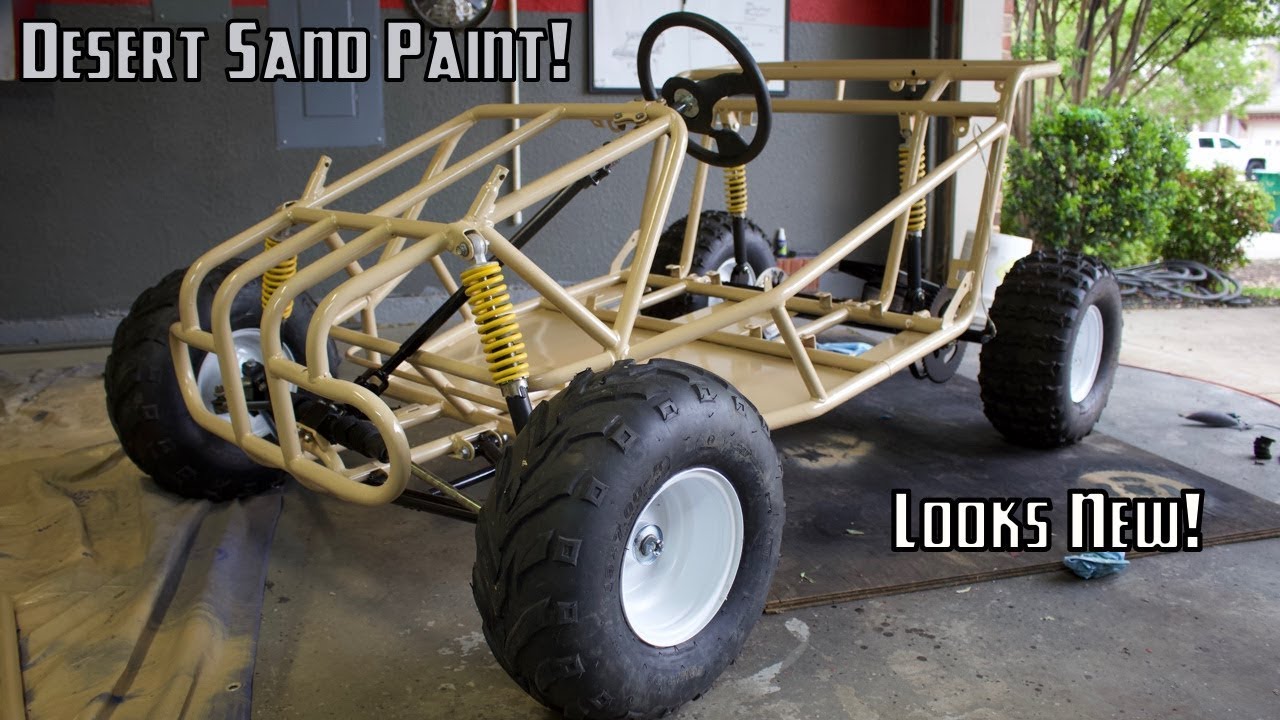 Offroad Go Kart Finally Gets Paint! YouTube
