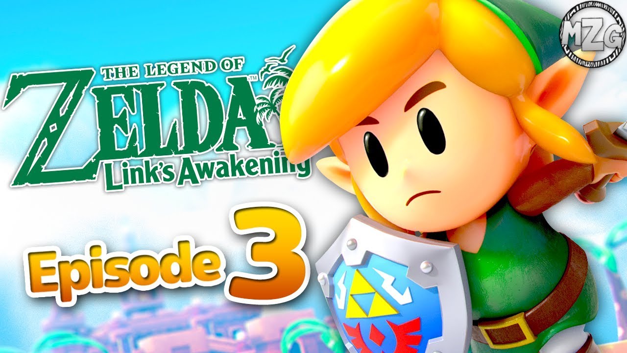 The Legend of Zelda: Link's Awakening - Gameplay Part 3 - Key Cavern!  (Nintendo Switch) 