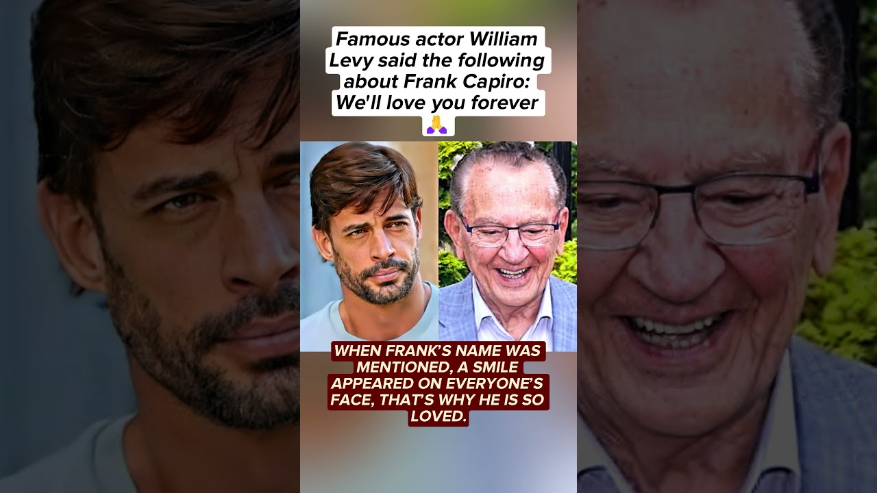 William Levy Pays Tribute To Frank Caprio We Ll Love You Forever 