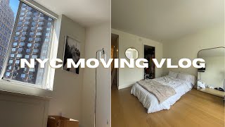 NYC MOVING VLOG 2 | move-in + organize with me!