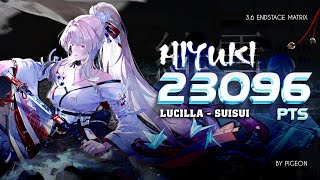 Full S0R1 Hiyuki | 23096 Points | Endstate Matrix Update