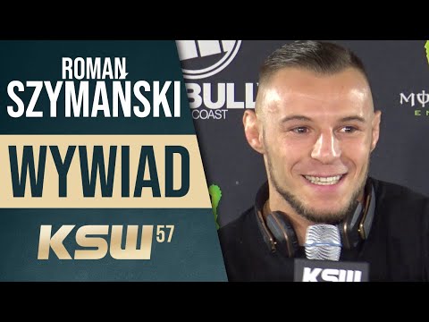 Roman Szymański o Ziółkowskim: Jestem od niego lepszy w parterze