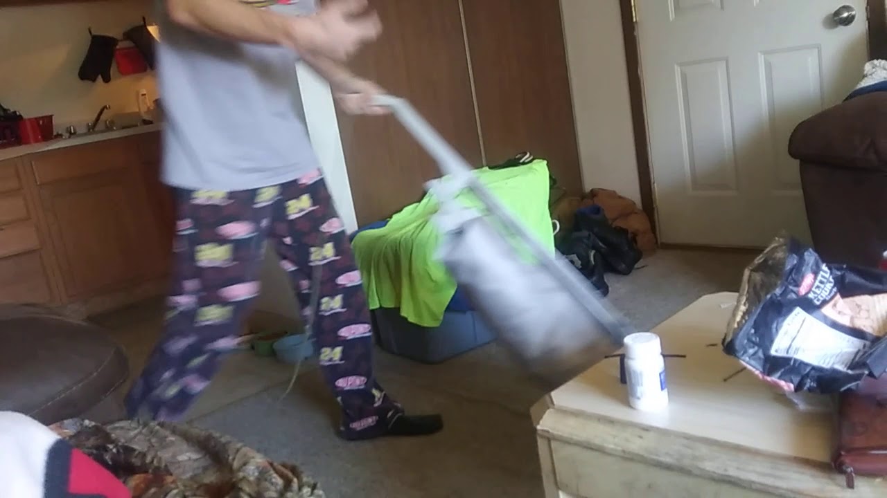 Kirby Generation 3 (1991) upright vacuum in action YouTube