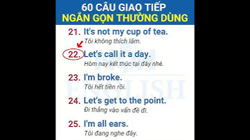 🔥60 CÂU GIAO TIẾP TIẾNG ANH NGẮN GỌN – DỄ HIỂU CHO NGƯỜI MỚI BẮT ĐẦU (P2) 🚀#englishlearning #english