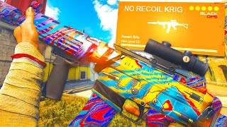 NO RECOIL KRIG 6 is BACK on REBIRTH ISLAND! (Warzone Meta Class Setup)