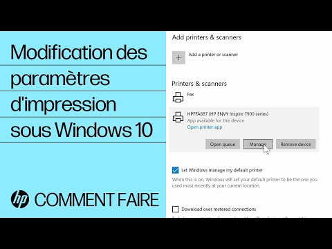 Vidéo: Comment Activer Le Sous-système D'impression