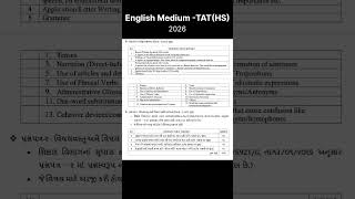 📚 TAT(HS)2026 Exam Pattern Paper-1➝English Proficiency (100 Marks)Paper-2➝Subject &amp; Method(100Marks)