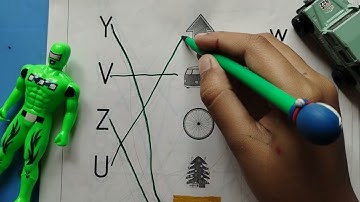 Matching Alphabets with images capital letter/lower case letters matching aplhabets #amazing #match