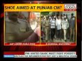 threw shoe Punjab supporter?