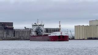 Whitefish Bay departing Duluth. 10/13/21