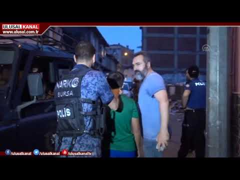 Bursa ve Samsun'da uyuşturucu operasyonu