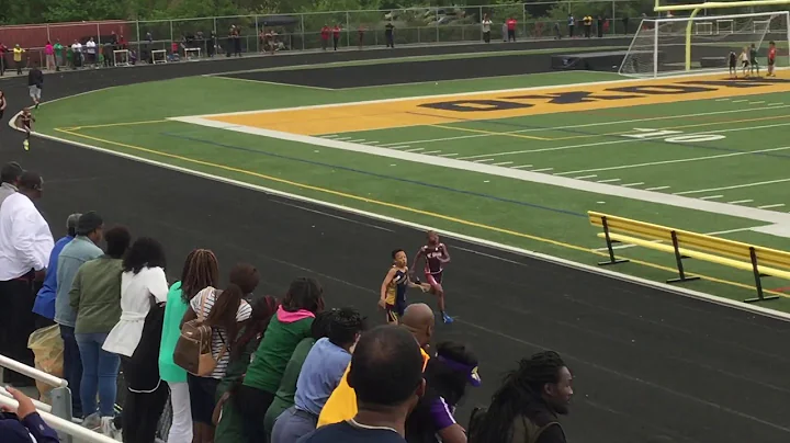 1st place 200 meter dash 29.86