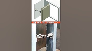 New door lock mechanism 🔏🚪 #3danimation #animation #mechanical #engineering #ideas #3d 🔥