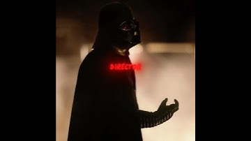 Be Careful Not To Choke On Your Aspirations Director - Darth Vader Edit (Star Wars) #recommended