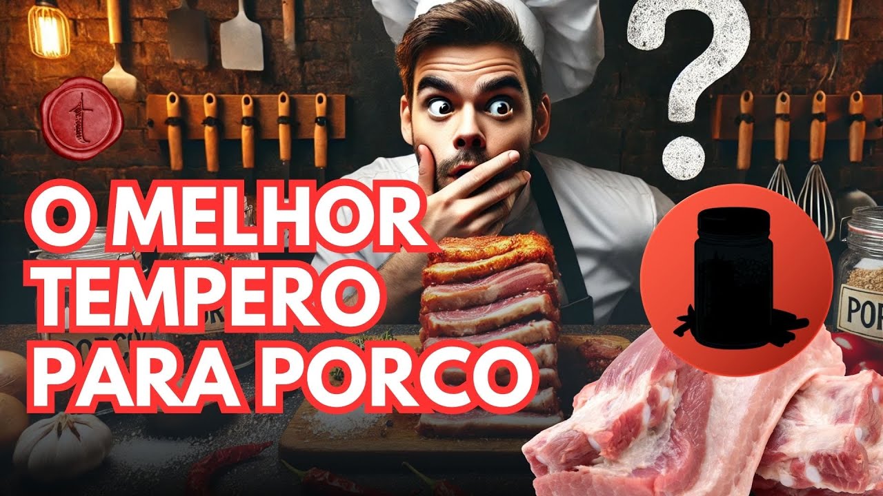 Como TEMPERAR Carne de Porco