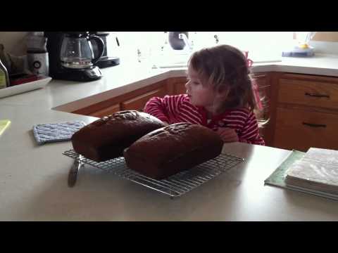 Smelling Pumpkin Bread