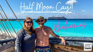 Our First Time at Half Moon Cay in the Bahamas  Private Island of Holland America  February 2020