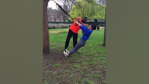 Outdoor TRX training part 2
