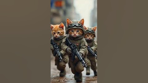 The cat commandos on a mission #cat #army #commando #video #cartoon #war #indiq #pakistan #shorts