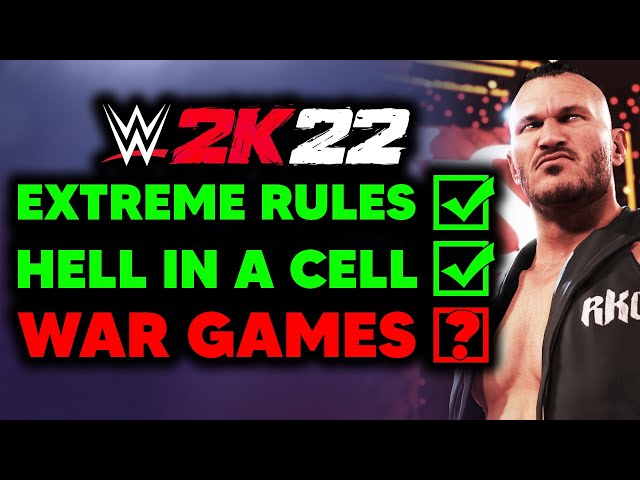 WWE 2K22 Match Types: Full List, Custom Rules & Weapons