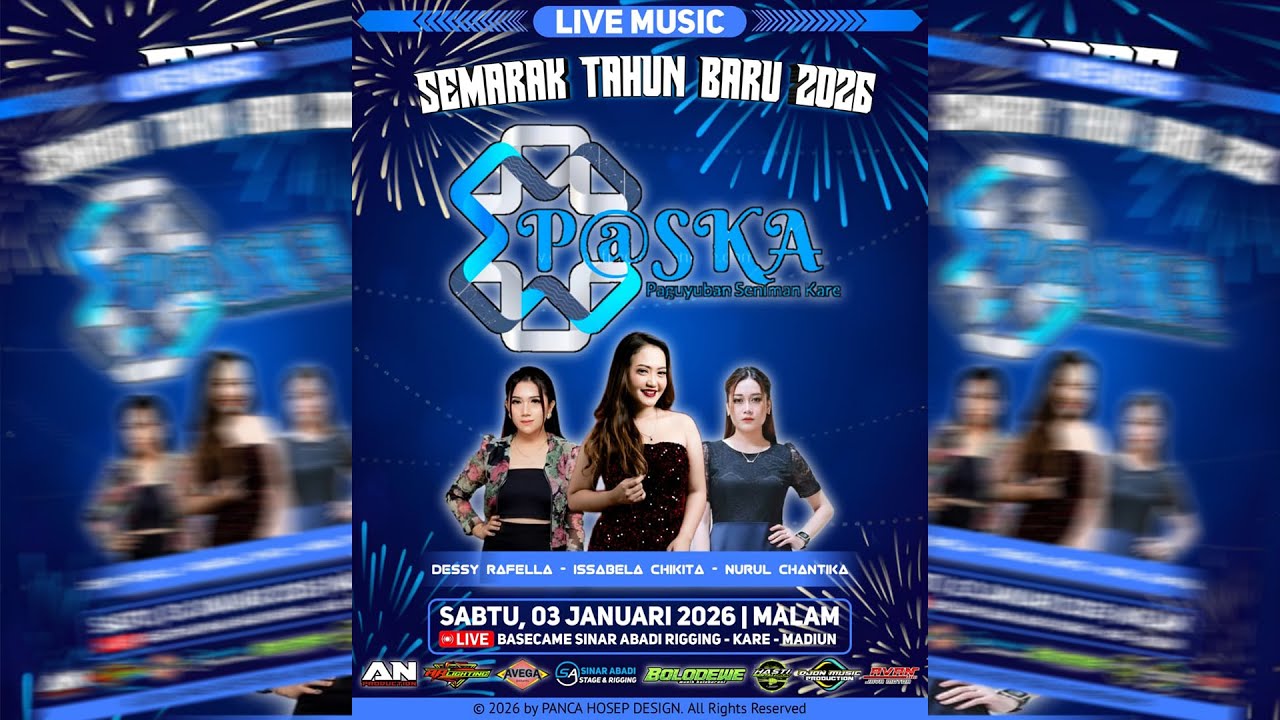 LIVE PASKA ( Paguyuban Seniman Kare ) SEMARAK TAHUN BARU 2026