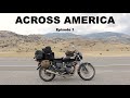 Motorcycling Across America (US) - EP1 - NY to WA