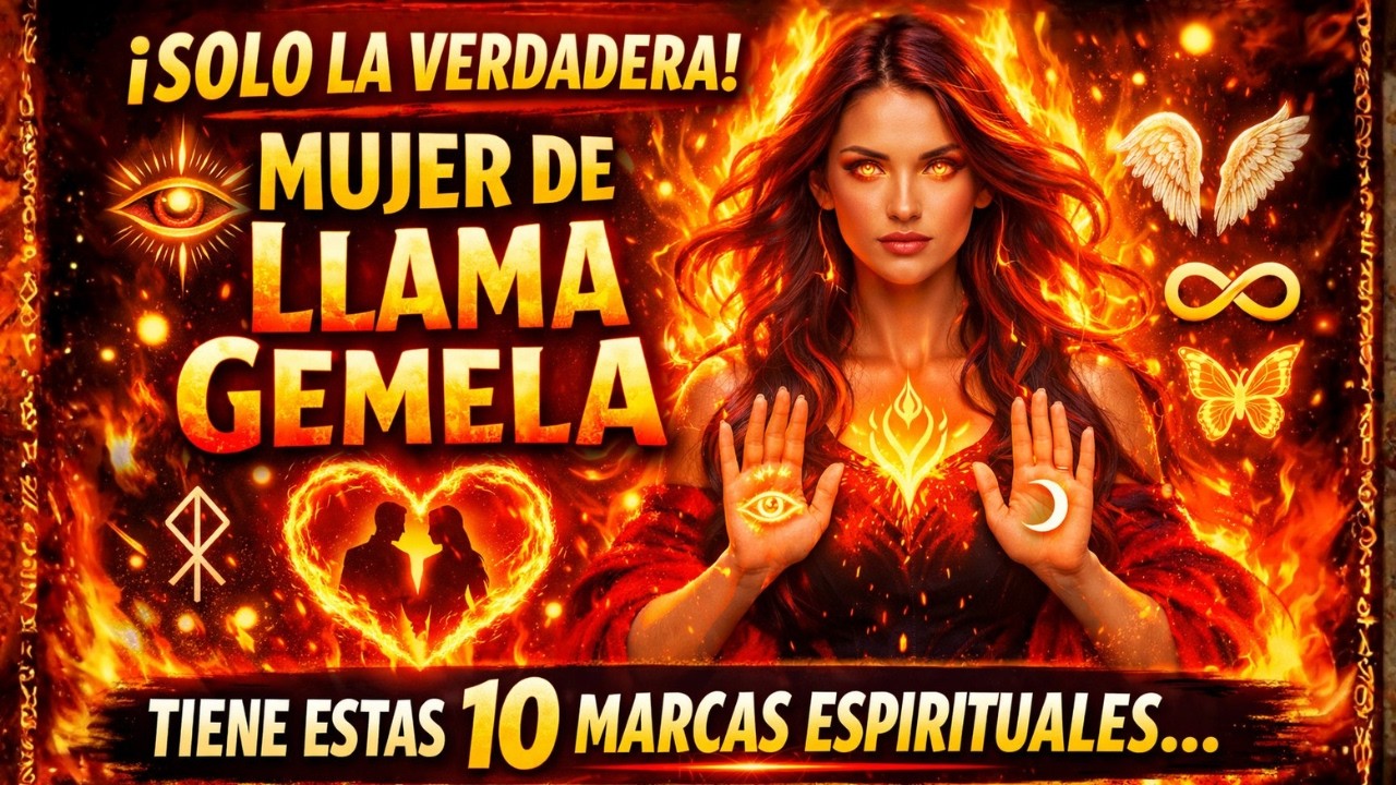 🔥 SOLO LA VERDADERA MUJER DE LLAMA GEMELA TIENE ESTAS 10 MARCAS ESPIRITUALES.