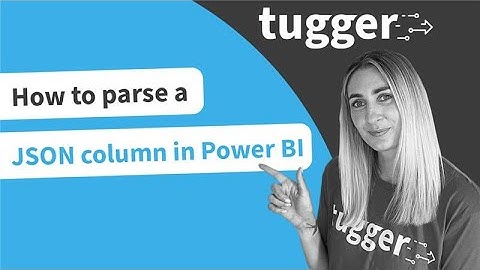 How to parse a JSON column in Power BI