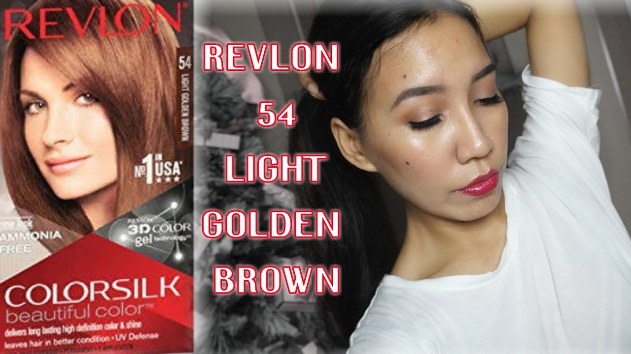 How to Cara Cat  Rambut  Sendiri REVLON  Colorsilk 54 