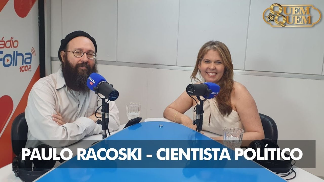Paul Rakowski Quem é Quem: Paulo Racoski Cientista político fala sobre eleições em ...