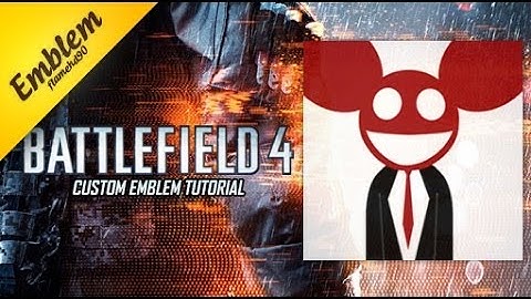 Battlefield 4 - Emblem Tutorial Deadmau5