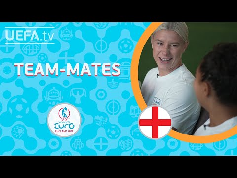 ENGLAND Team-mates: BETHANY ENGLAND & JESS CARTER | #WEURO 2022