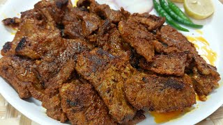 BEEF TAWA CHAAP RECIPE | AUTHENTIC KOLKATA STYLE BEEF TAWA CHAAP | BEEF CHAAP