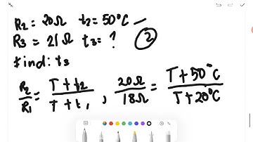RESISTANCE SAMPLE PROBLEM