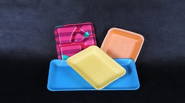 robot arm type EPS/PS automatic disposable foam food box machine