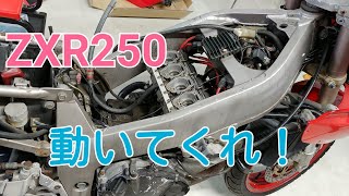 【ZXRレストア】④ZXR250なんでこーなった？