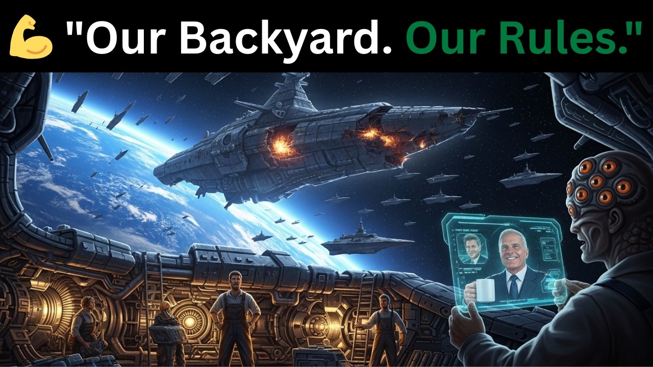 Мы приблизились к Земле для ремонта — они привезли модернизацию, кофе и боевой флот ☕⚙️🚀 | HFY